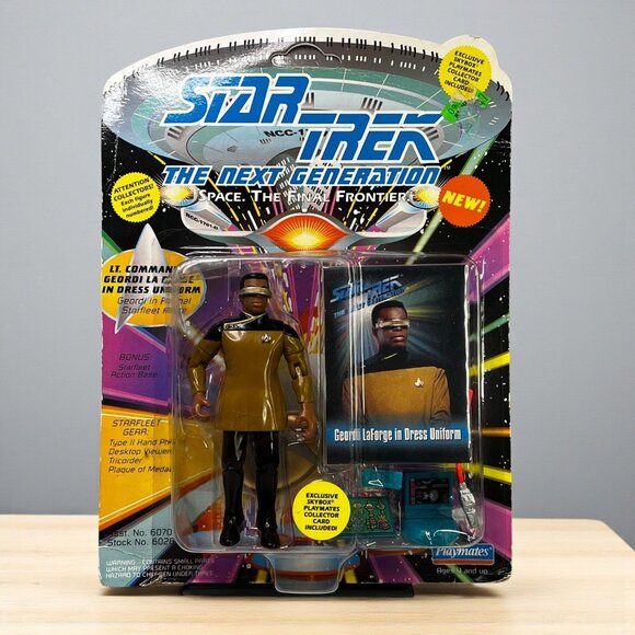 Playmates Other - Star Trek The Next Generation Geordi LaForge In Dress Uniform Figure Playmates
